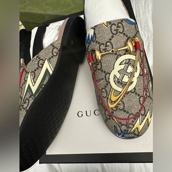 Gucci slingback mules for boys and girls size 30 & 33 available - Picture 2 of 10